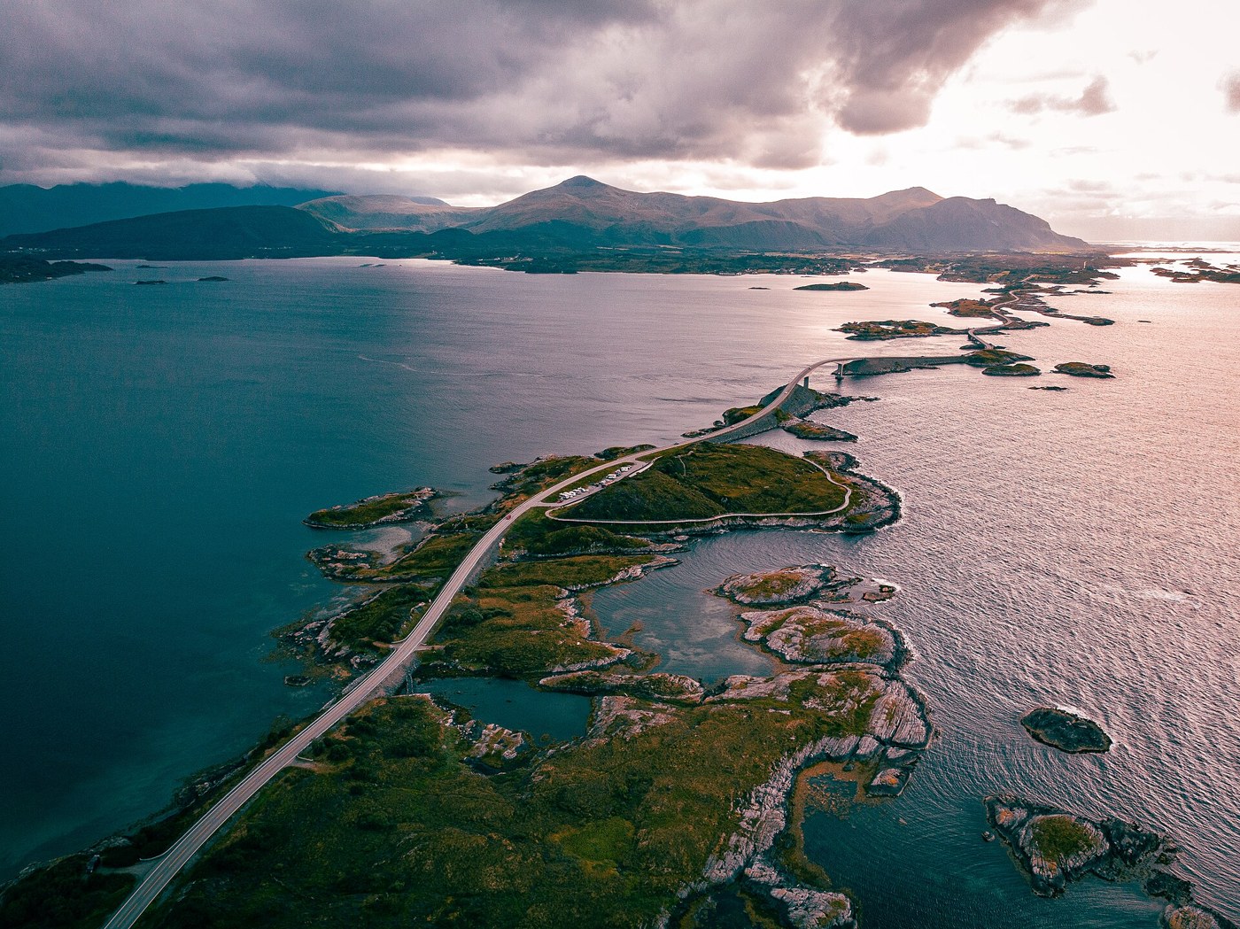 Strada Atlantica in Norvegia