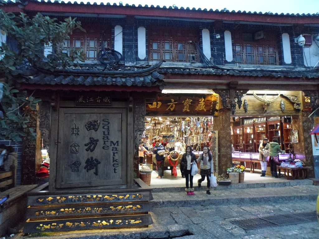 Centro storico di Lijiang nello Yunnan