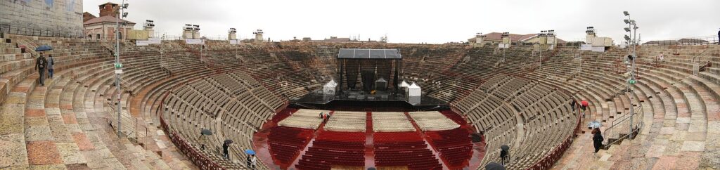 Panorama dell’Arena di Verona