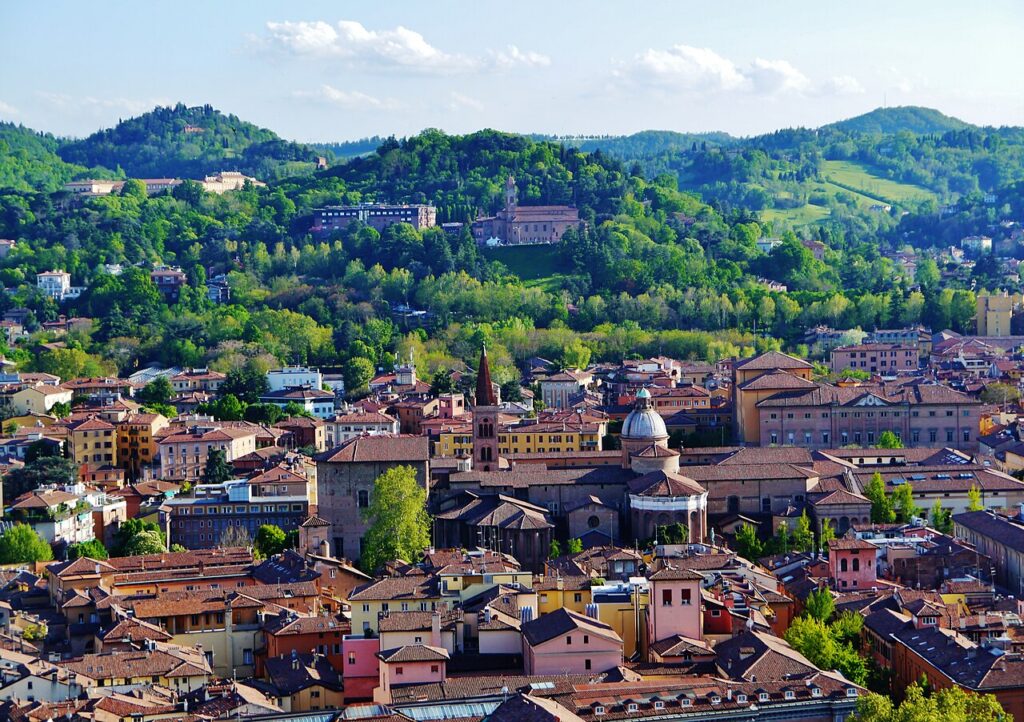 Panorama di Bologna dalla Torre degli Asinelli