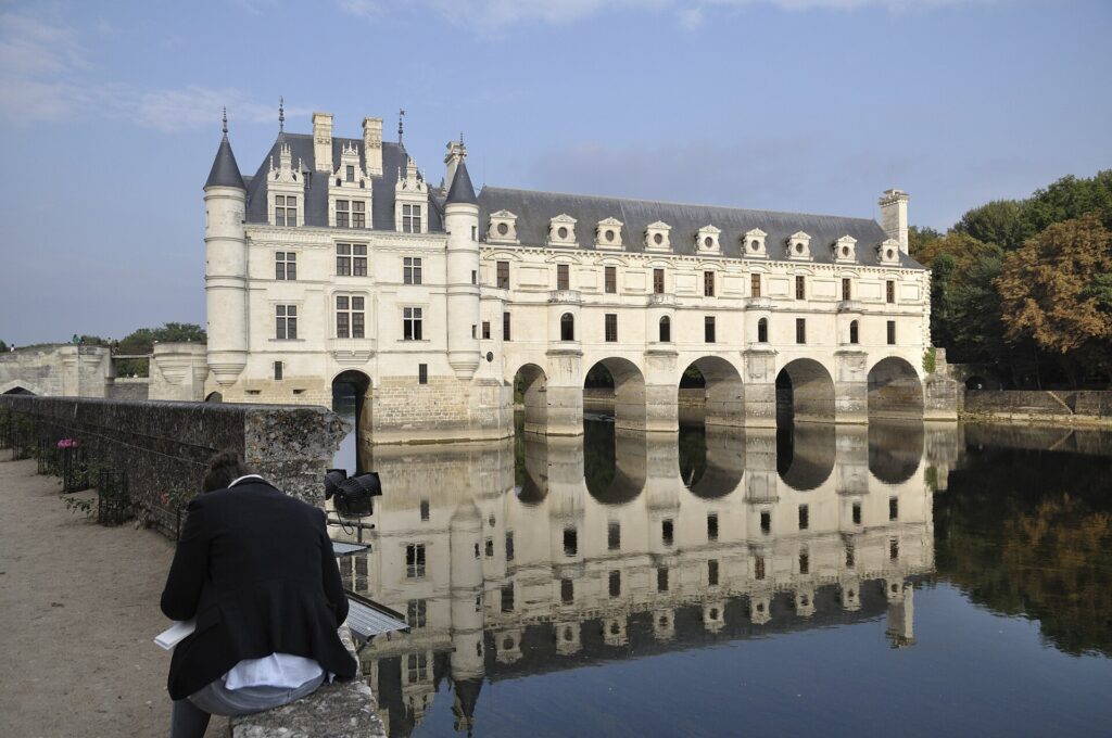 Castello di Chenonceau sul fiume Cher