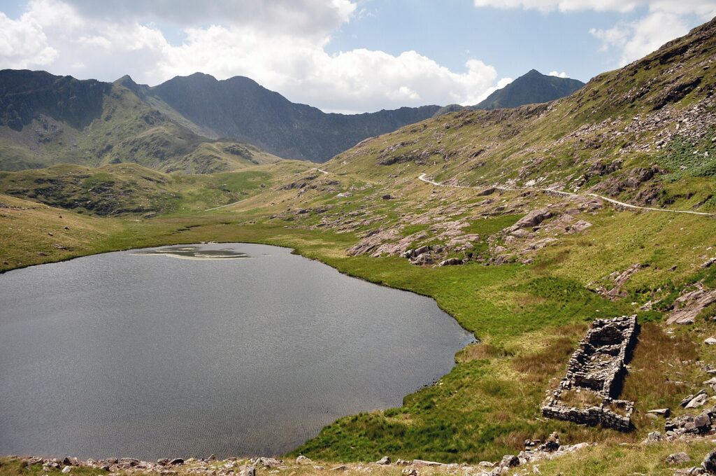 Paesaggio montano di Eryri-Snowdonia