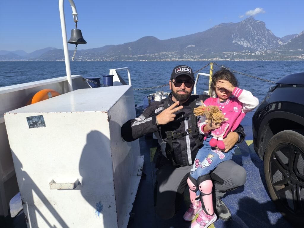 Strada della forra lago di garda